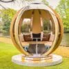 Ornate Garden The Rotating Sphere Lounger 2 Ornate Garden The Rotating Sphere Lounger -Outdoor Garden Store 36230 14409