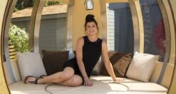 Ornate Garden The Rotating Sphere Lounger -Outdoor Garden Store 36230 14419