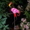 Smart Solar Flamingo Solar Powered Stake Light -Outdoor Garden Store 37219 13976