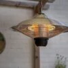 La Hacienda Hanging Silver Heater -Outdoor Garden Store 39157 12244