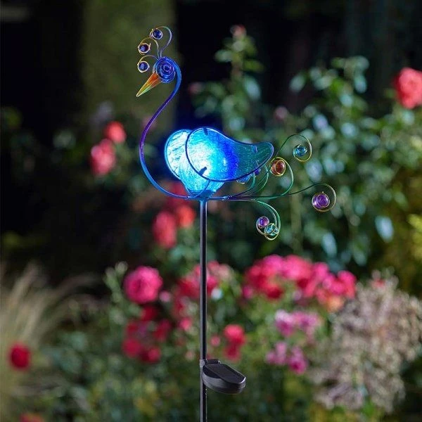 Smart Solar Peacock Solar Stake Light 4 Smart Solar Peacock Solar Stake Light - Image 2