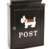 Harewood Black Scotty Dog Post Box 1 Harewood Black Scotty Dog Post Box -Outdoor Garden Store 39680 11543