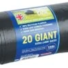 Bosmere Plain Top Giant 120L Refuse Sacks - XL X20 -Outdoor Garden Store 43378 7157