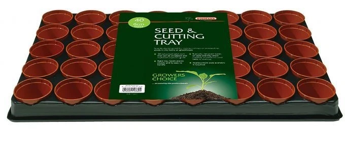 Bosmere Seed & Cutting Tray With 40 Pots 3 Bosmere Seed & Cutting Tray With 40 Pots