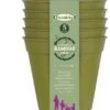 Haxnicks 5' Bamboo Pot - Sage Green X5 -Outdoor Garden Store 43473 7028