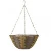 Smart Garden 14' Safari Faux Rattan Basket -Outdoor Garden Store 44662 5837