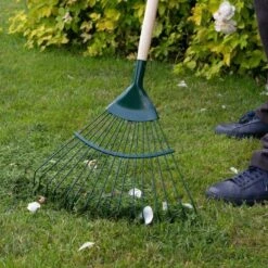 Wilkinson Sword Carbon Steel Lawn Rake -Outdoor Garden Store 45283 5165