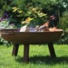 Woodlodge Glasto Fire Pit With Legs 55cm -Outdoor Garden Store 46288 3424