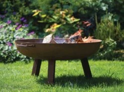 Woodlodge Glasto Fire Pit With Legs 55cm