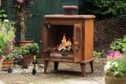 Woodlodge Bude Premium Rust Finish Fireplace