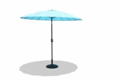 Katie Blake Sturdi 2.7m Shanghai Parasol Aqua