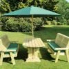 Churnet Valley Ergo 6 Seat Table Set - 3 X Benches 1 Churnet Valley Ergo 6 Seat Table Set - 3 X Benches -Outdoor Garden Store 46802 2516