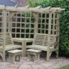 Churnet Valley Clementine Corner Arbour -Outdoor Garden Store 46815 2481