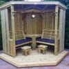 Churnet Valley Four Seasons Garden Room With Decking -Outdoor Garden Store 46817 2470