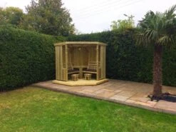 Churnet Valley Four Seasons Garden Room With Decking -Outdoor Garden Store 46817 2476