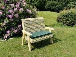 Churnet Valley Ergo 2 Seat Bench -Outdoor Garden Store 46832 2418