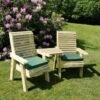 Churnet Valley Ergo Love Seats -Outdoor Garden Store 46834 2404