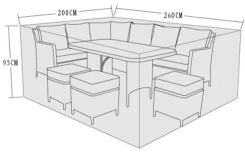 Caythorpe And Wilsford Corner Group Furniture Cover 3 Caythorpe And Wilsford Corner Group Furniture Cover