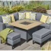 LG Outdoor Stockholm Fully Upholstered Modular Firepit Set -Outdoor Garden Store 46958 2275