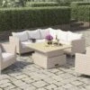 Lifestyle Garden Bermuda Casual Corner Dining Chair Set -Outdoor Garden Store 47025 2164