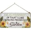 La Hacienda I'm Outdoorsy Metal Sign -Outdoor Garden Store 47046 2112