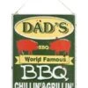 La Hacienda Dad's BBQ Garden Sign -Outdoor Garden Store 47053 2097