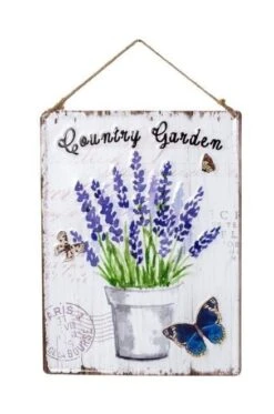 La Hacienda Country Garden Garden Sign