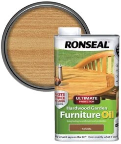Ronseal Ultimate Hardwood Furniture Oil Natural