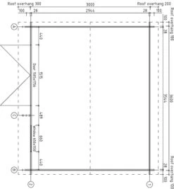 The Log Cabin Company Finlandia Studio -Outdoor Garden Store 48391 38104