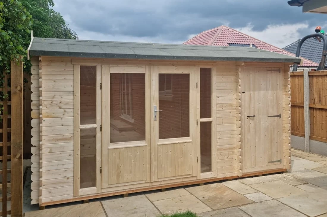 The Log Cabin Company Finlandia Combi Studio 3 The Log Cabin Company Finlandia Combi Studio