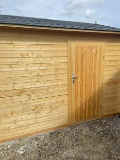 The Log Cabin Company Tallinn Garage -Outdoor Garden Store 48430 38048