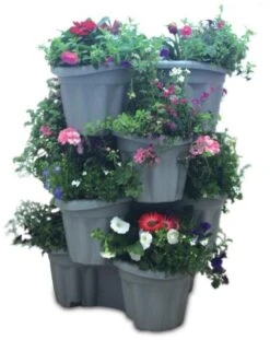 Town & Country 17L Large Tiered Planter -Outdoor Garden Store 48841 36855