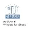 A1 Additional Window (Fixed Or Opening) For Sheds & Workshops -Outdoor Garden Store 48854 36868