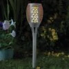 Smart Garden Solar Cool Flame Compact Torch Slate 4 Piece Carry Pack -Outdoor Garden Store 50729 31867