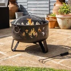 Smart Garden Fuego Deepbowl Firepit -Outdoor Garden Store 51472 29535