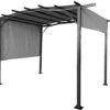 Royalcraft San Remo Pergola Sliding Gazebo 2.75m X 3.66m - Grey -Outdoor Garden Store 51825 28627