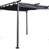 Royalcraft Prague Pergola 3.5m X 3.5m - Grey -Outdoor Garden Store 51826 28633