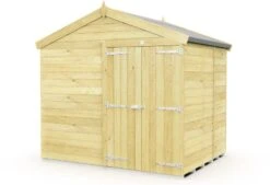 DIY Sheds Apex Shed - Double Door