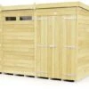 DIY Sheds Pent Security Shed - Double Door -Outdoor Garden Store 55482 39607